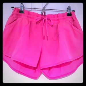 Lorna Jane running shorts.